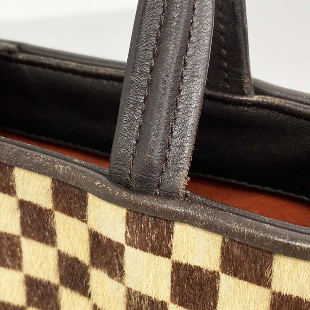 LOUIS VUITTON Authentic Brown Damier Bag - Picture 9 of 12